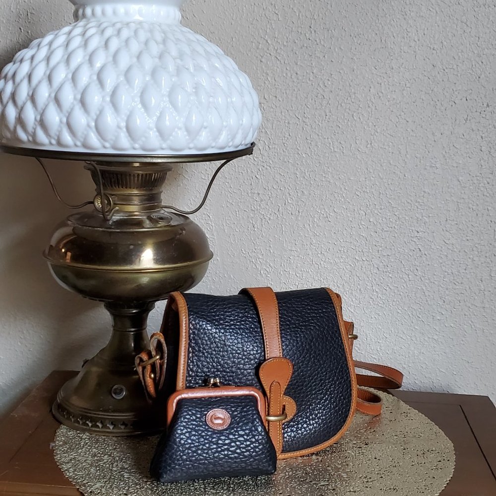 VTG Dooney&Bourke Marble Bag w/matching Co…